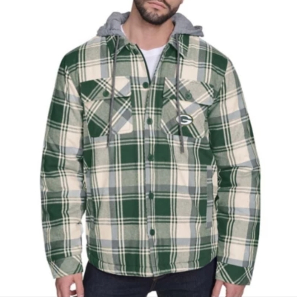 G-III Apparel Group Green Bay Packers Fullback Jacket Size L NWOT